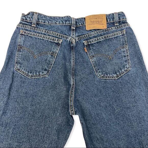 LEVI’S Vintage 90’s Orange Tab Loose Fit Straight Leg Jeans 15961 - Picture 5 of 11